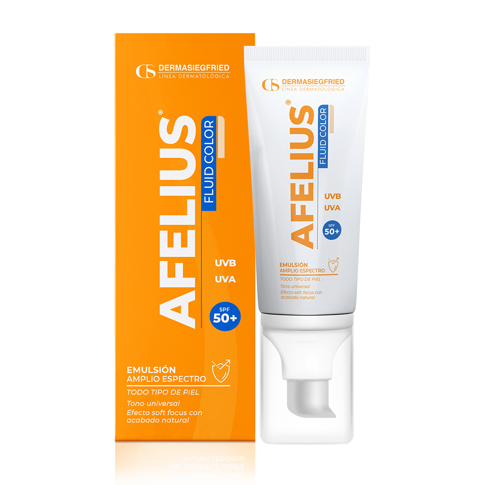 Afelius  Fluido Color Spf 50+  X 50 Gr Siegfried