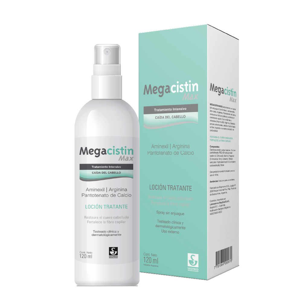 Megacistin Max Locion En Spray X 120 Ml Siegfried