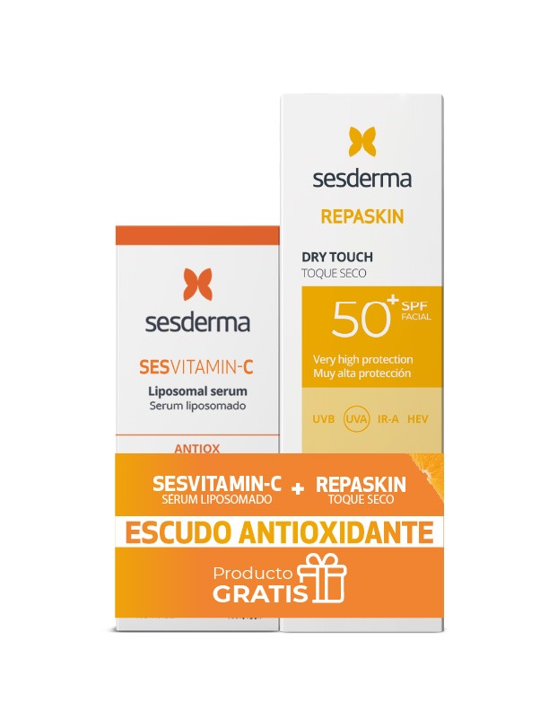 Kit Ses Vitamin C Liposomal Serum X 30 Ml Gratis Repaskin Toque Seco X 50 Ml