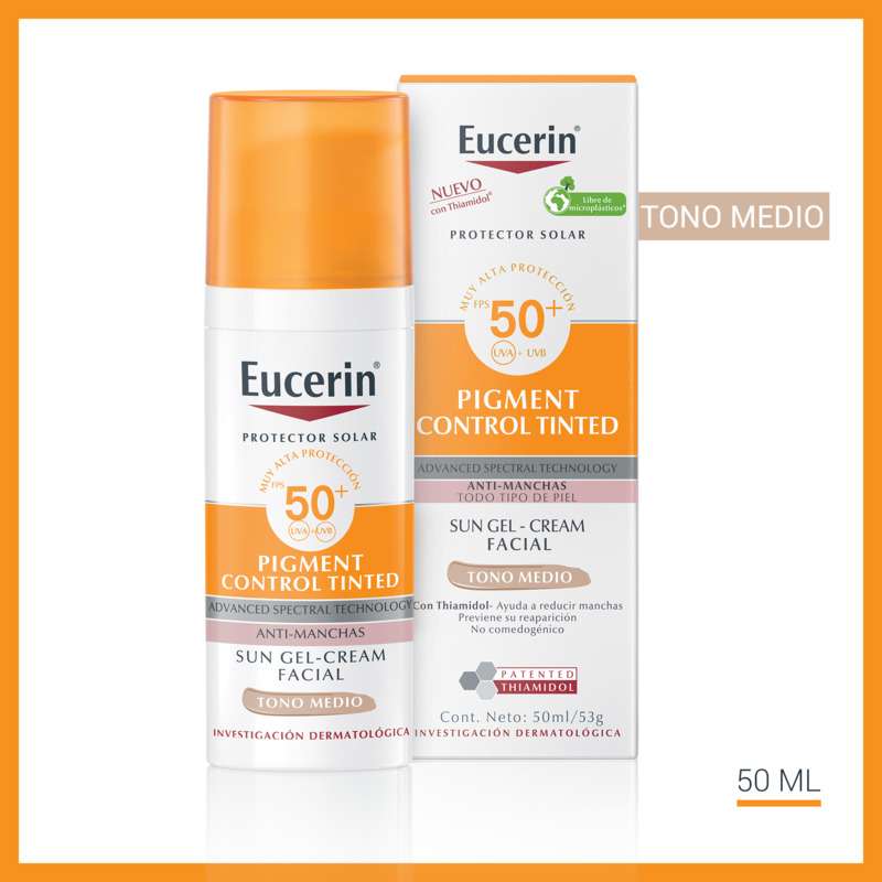 Sun Pigment Control Tono Medio Spf 50 X 50Ml Eucerin