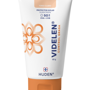Videlen Control Grasa Tono Claro Spf 50+ X 60  Gr Huden