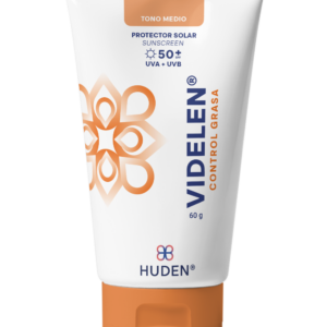 Videlen Control Grasa Tono Medio Spf 50+ X 60  Gr Huden