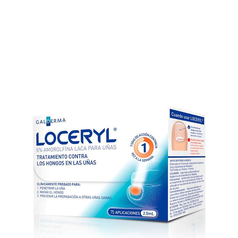 Loceryl Laca  5% X 2.5 Ml Galderma