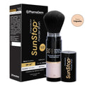Sunstop Powder Brush Trigueño Spf 50+ X 5 Gr Pharmaderm