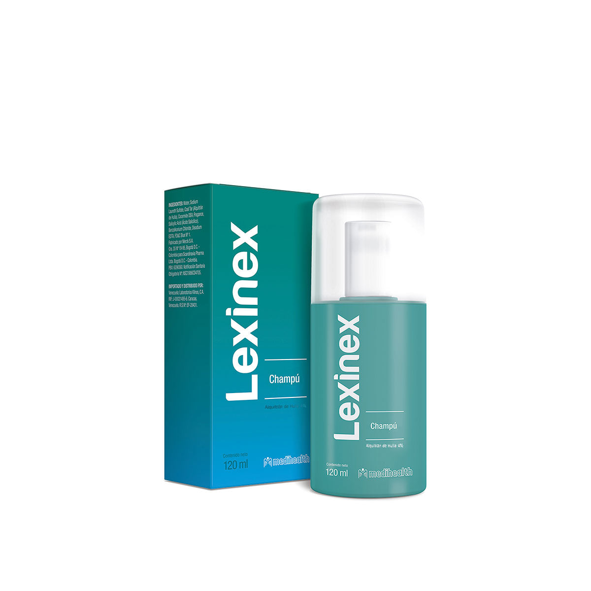 Lexinex Champú X 120Ml Medihealth