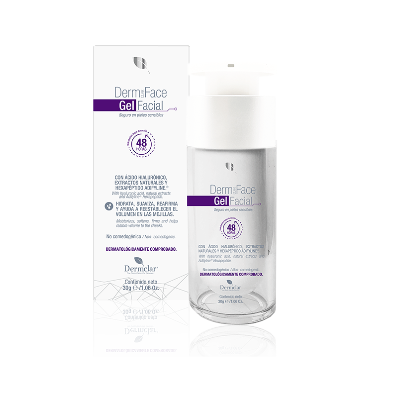 Gel facial Hidratante X 30 Gr Dermclar