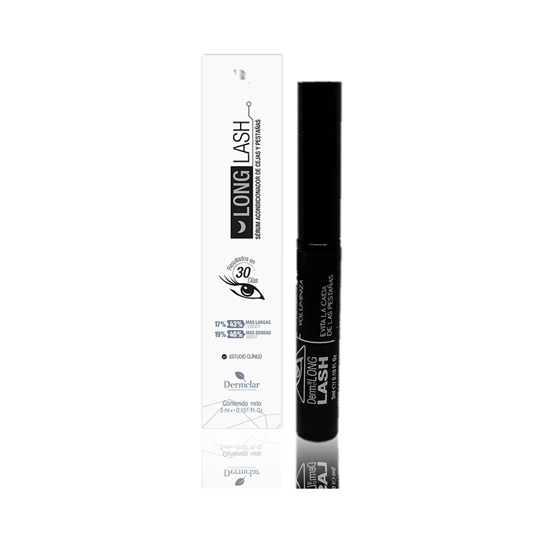 Long Lash Pestañas Y Cejas  X 3 Ml Dermclar