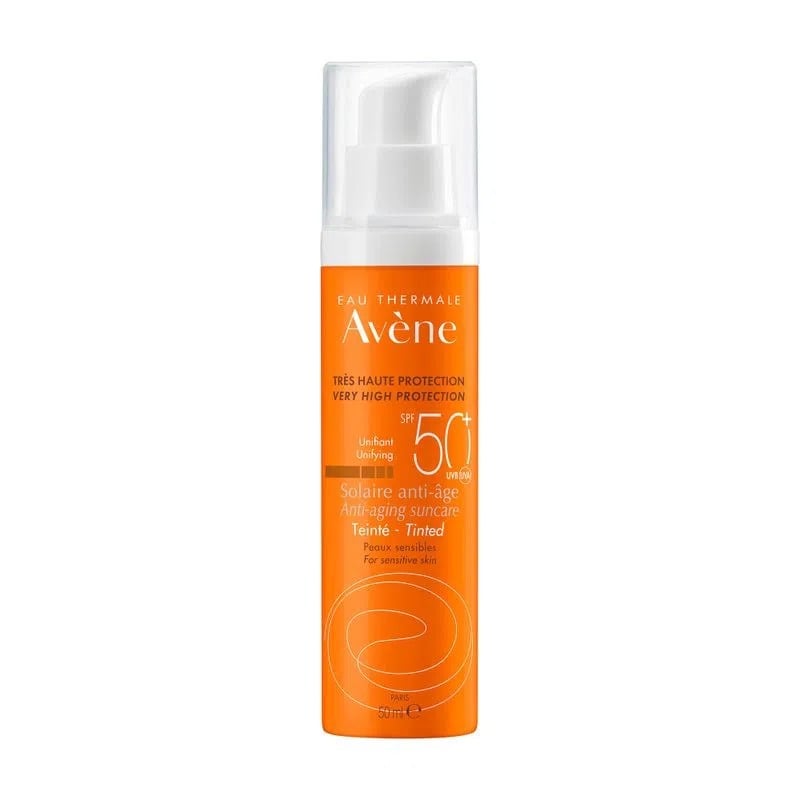 Avene Solar Antiedad Con Color Spf 50+ 50 Ml