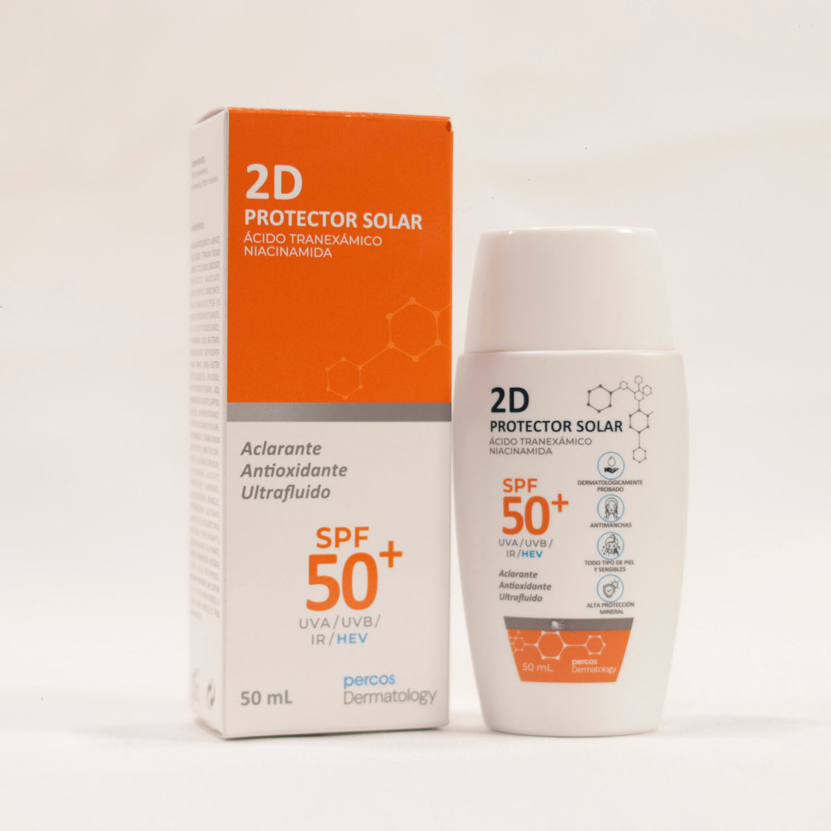 2D Protector Solar SPF 50 X 50 Ml – Dermalife