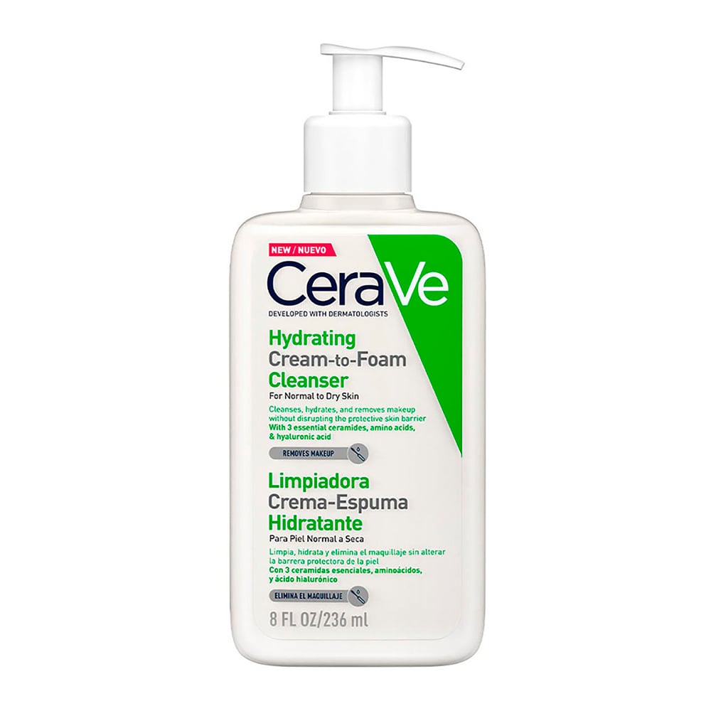 Cerave Limpiadora Crema-Espuma Hidratante X 236 Ml