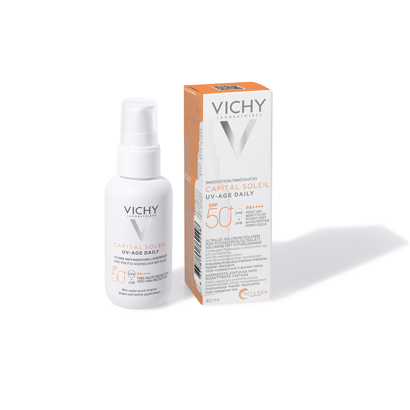 Vichy Capital Soleil Uv Age Daily Spf 50+ X 40Ml
