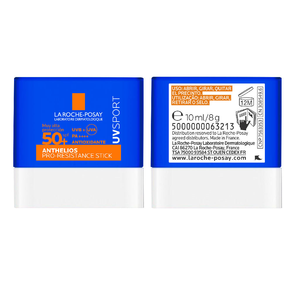 Anthelios UV Sport Pro Resistance Stick SPF 50+ X 10 Ml La Roche Posay