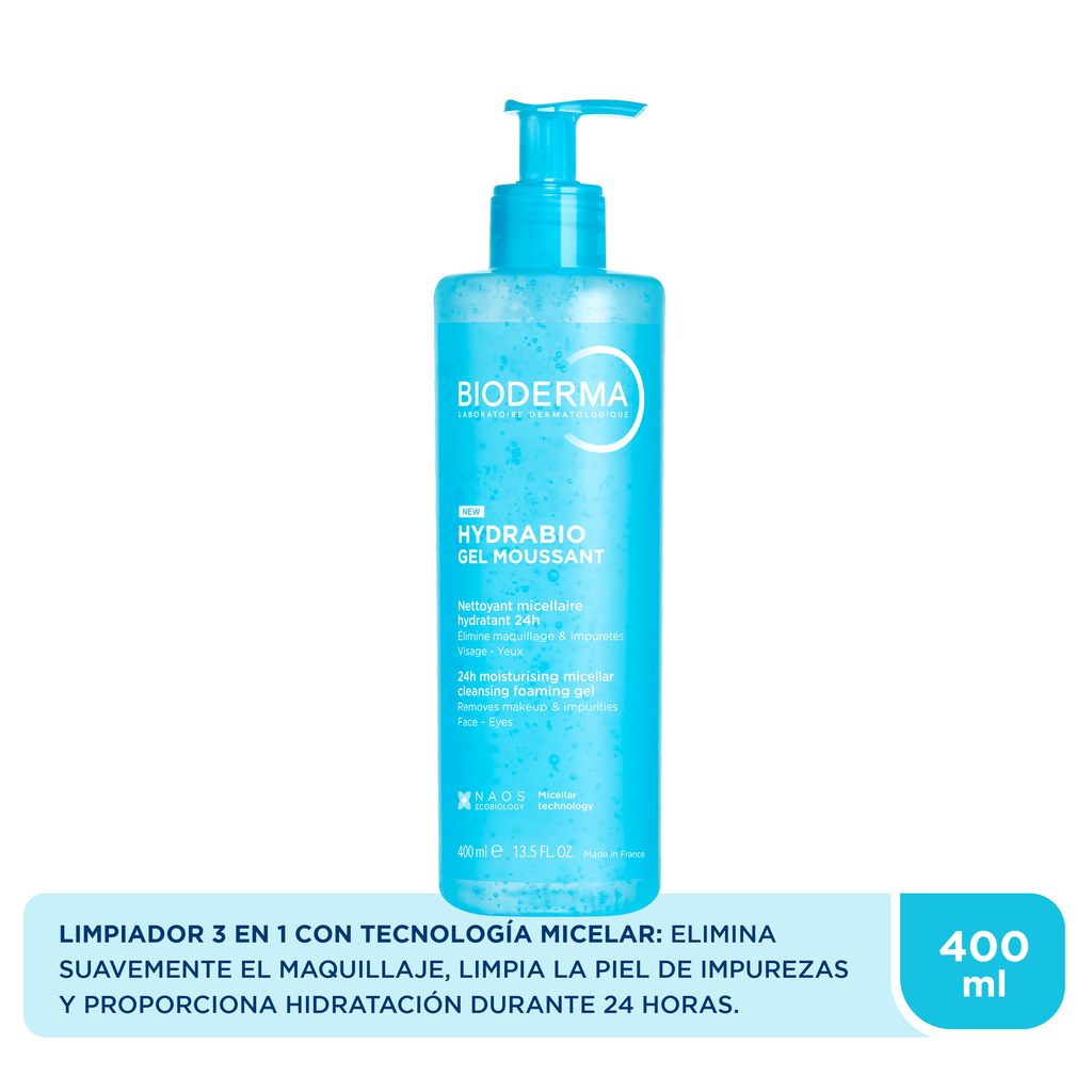 Hydrabio Gel Moussant X 400 Ml Bioderma