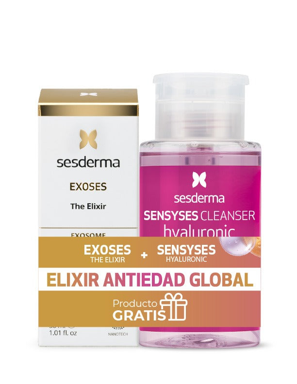 Kit Exoses Serum Antiedad X 30 Ml Gratis Sensyses Cleanser Hyaluronic X 200 Ml