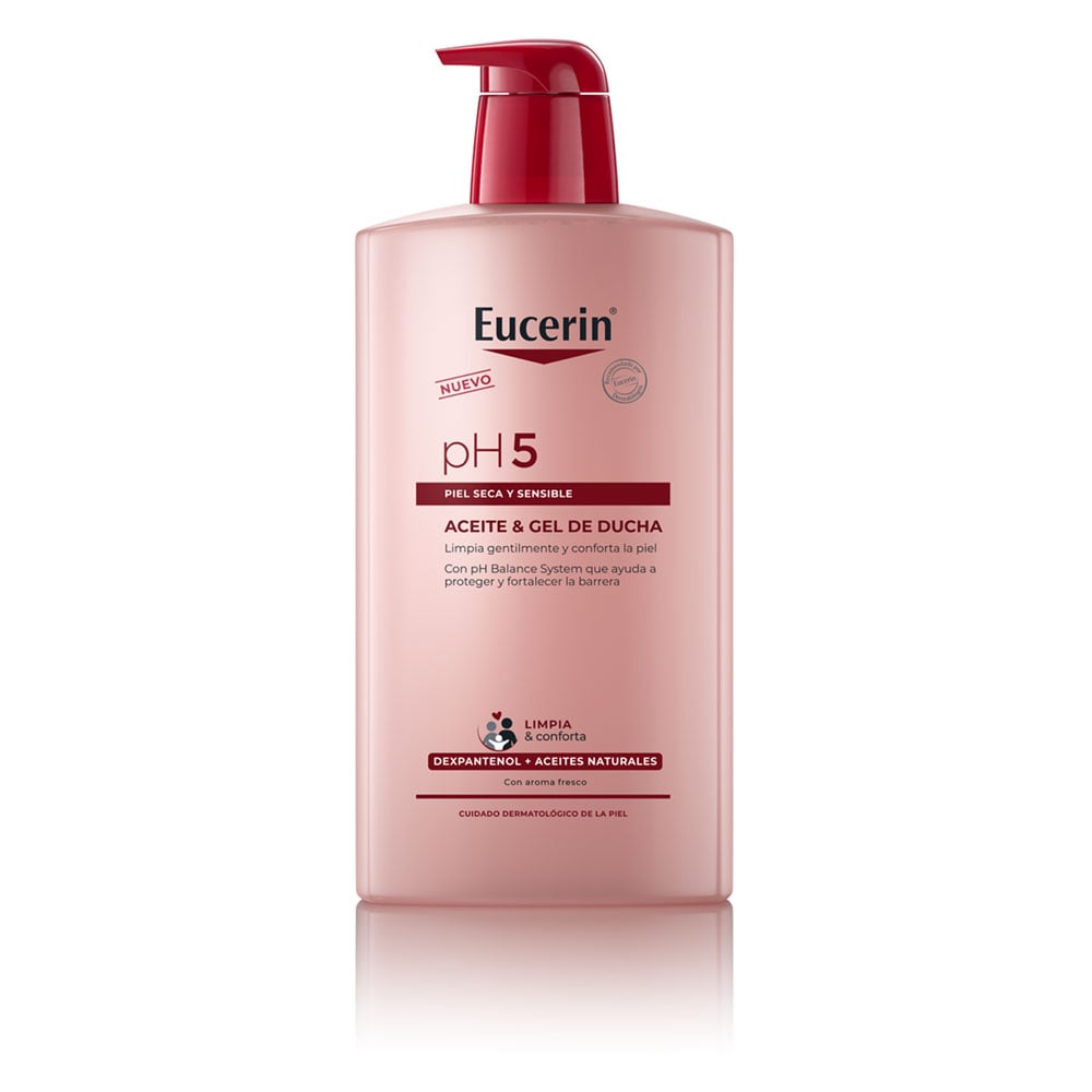 Ph5 Aceite y Gel de Ducha X 1000 Ml Eucerin