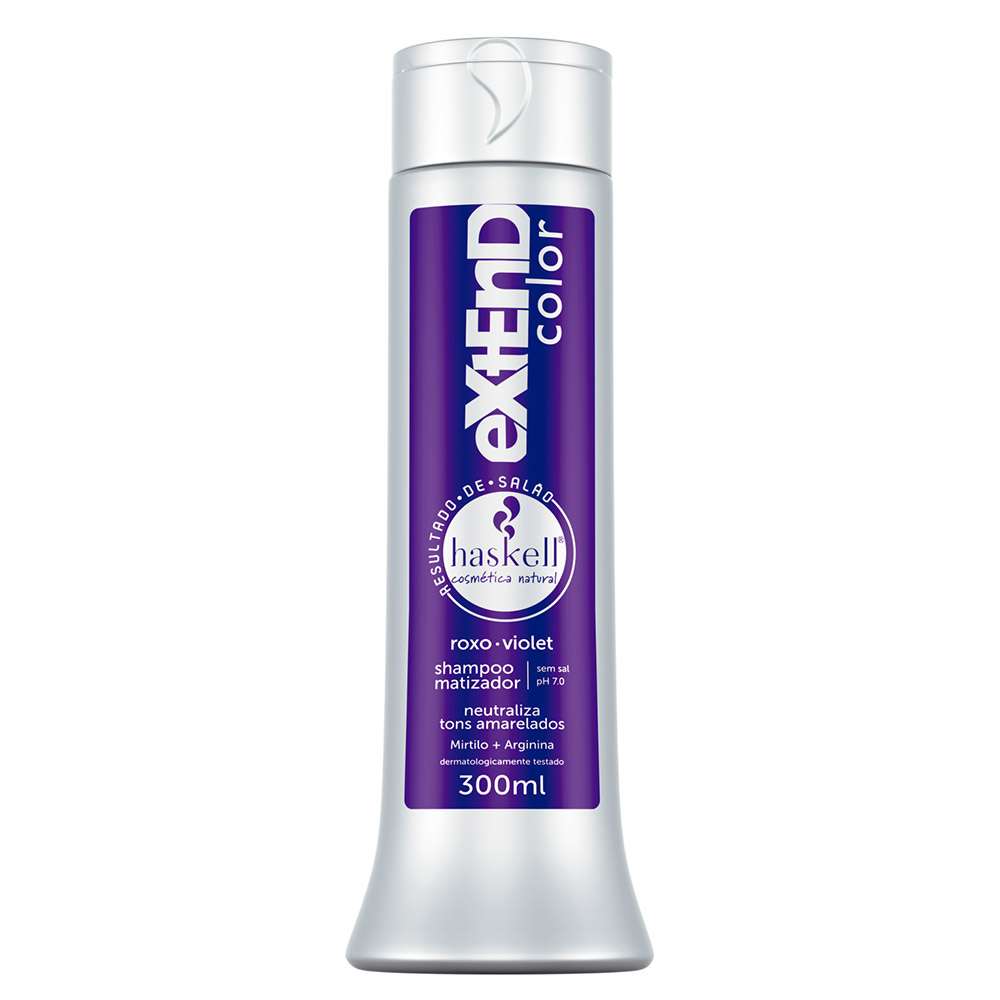 Shampoo Matizador Extend Color Roxo-Violet X 300Ml Haskell