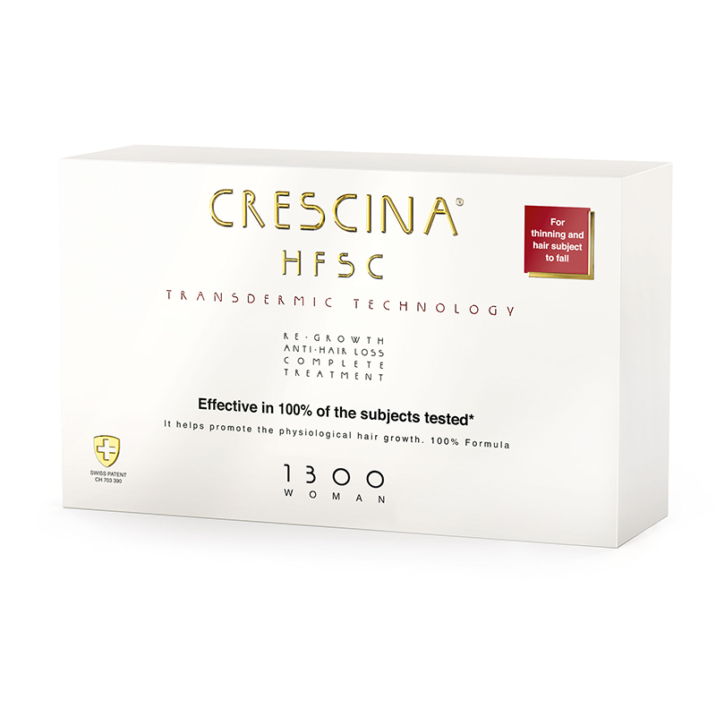 Crescina HFSC Transdermic Complete 1300 Woman X 20 Ampollas