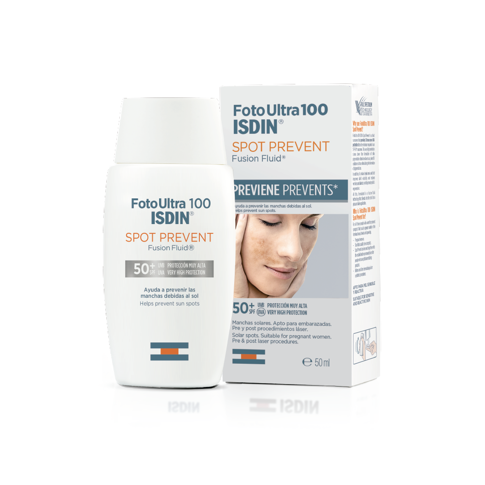 Fotoultra 100 Spot Prevent Fusion Fluid X 50 Ml Isdin