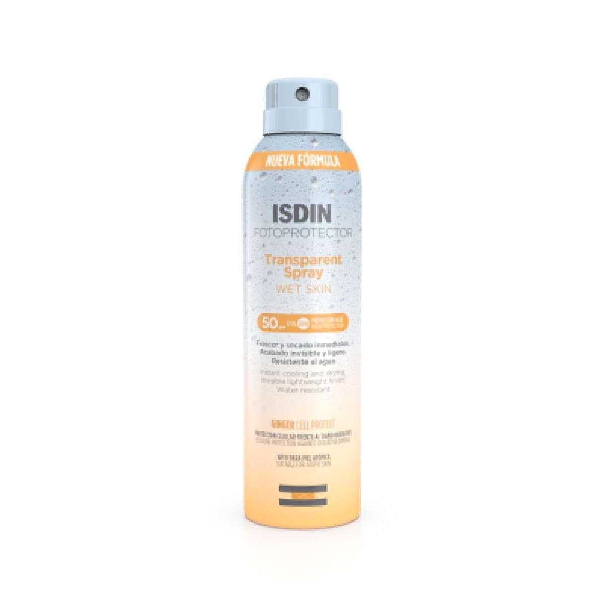 Fotoprotector Spray Wet Skin Spf 50 + X 250 Ml Isdin