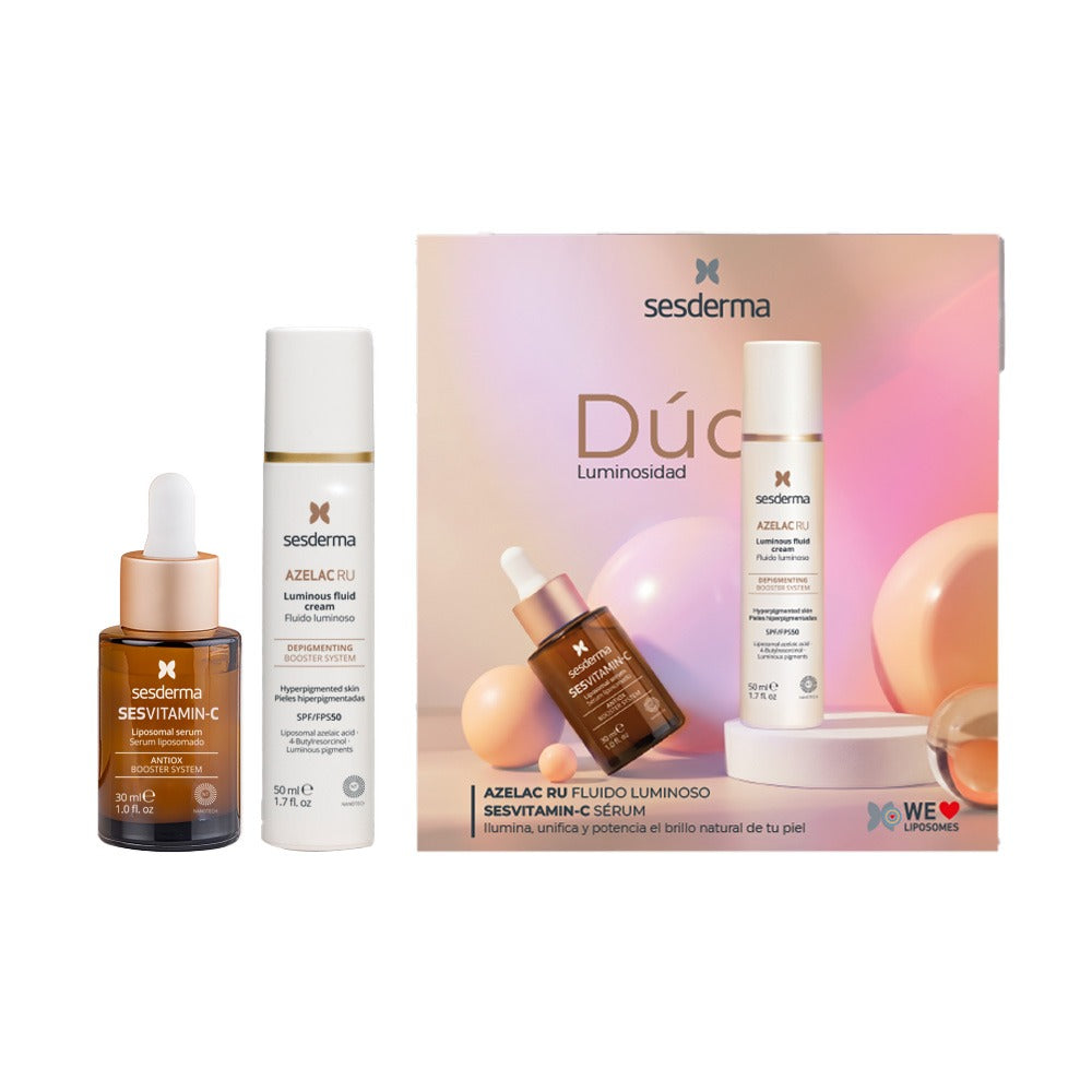 Kit Azelac Ru Fluido Luminoso X 50 Ml Gratis Ses Vitamin C Suero X 30 Ml