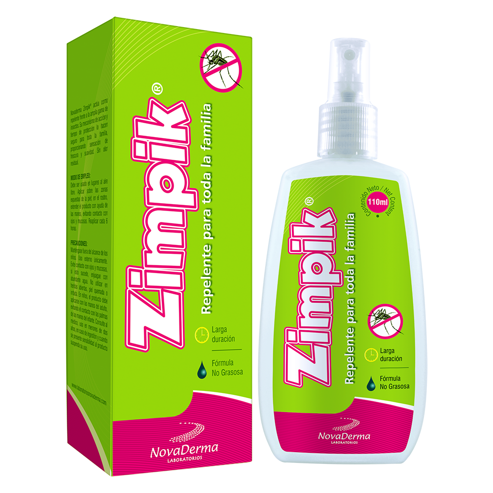 Zimpik Repelente Spray  X 110 Ml Novaderma