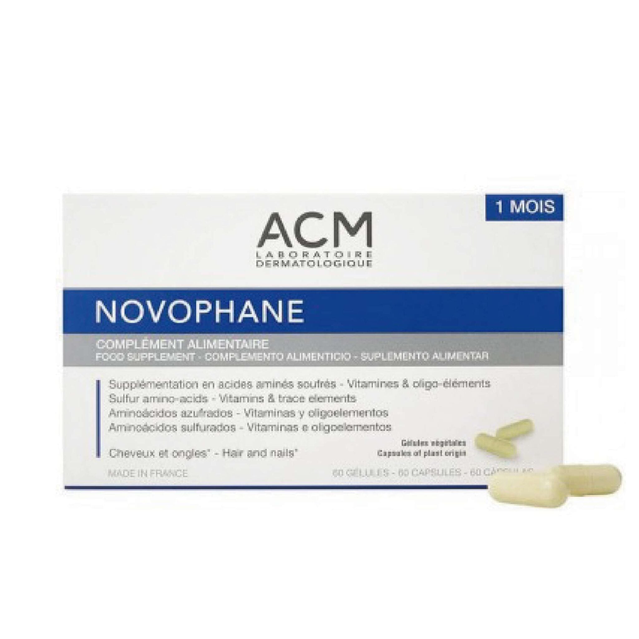 Novophane X 60 Capsulas Ecopharma