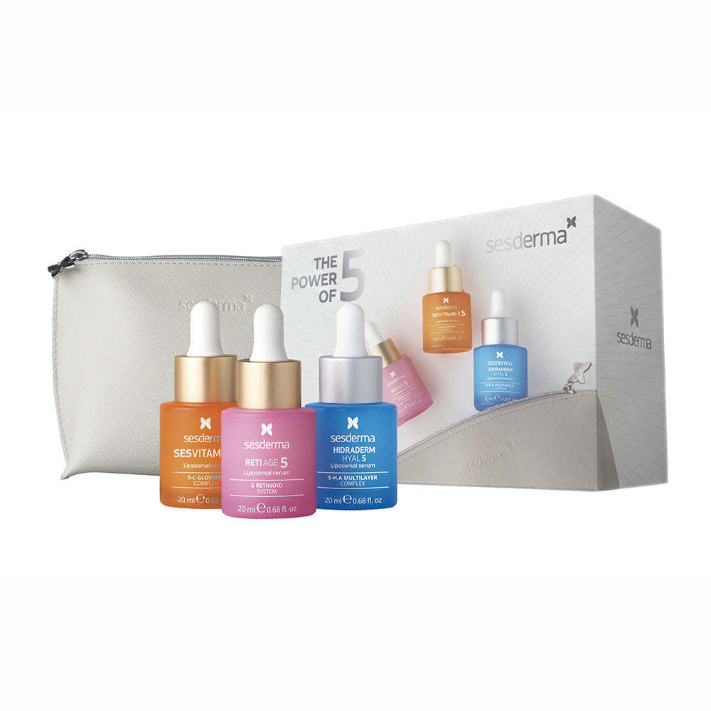 Kit El Poder Del 5 Mini (Sesvitamin C5 X 20 Ml- Reti Age 5 X 20 Ml - Hidraderm Hyal 5 X 20 Ml )