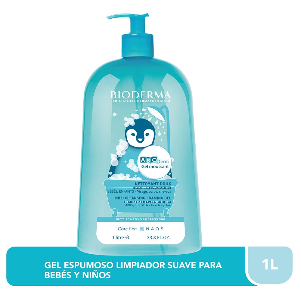 ABCDerm Gel Moussant X 1000 Ml Bioderma