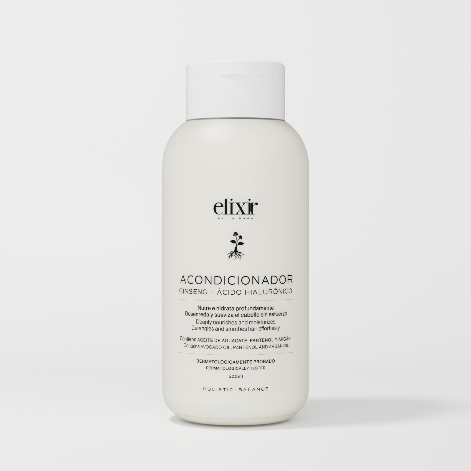 Acondicionador Ginseng + Hialuronico X 500 Ml Elixir