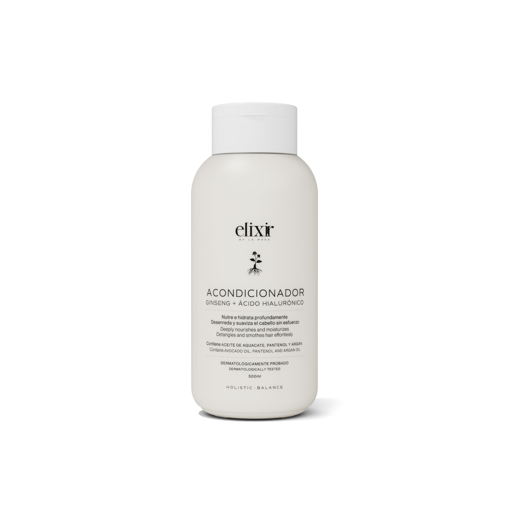 Acondicionador Ginseng + Hialuronico X 500 Ml Elixir