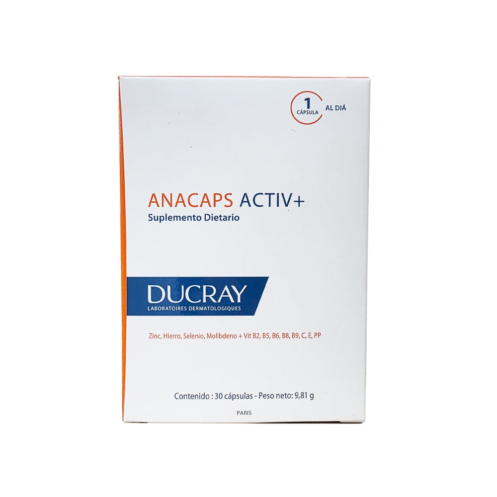 Anacaps Activ X 30 Cap Ducray