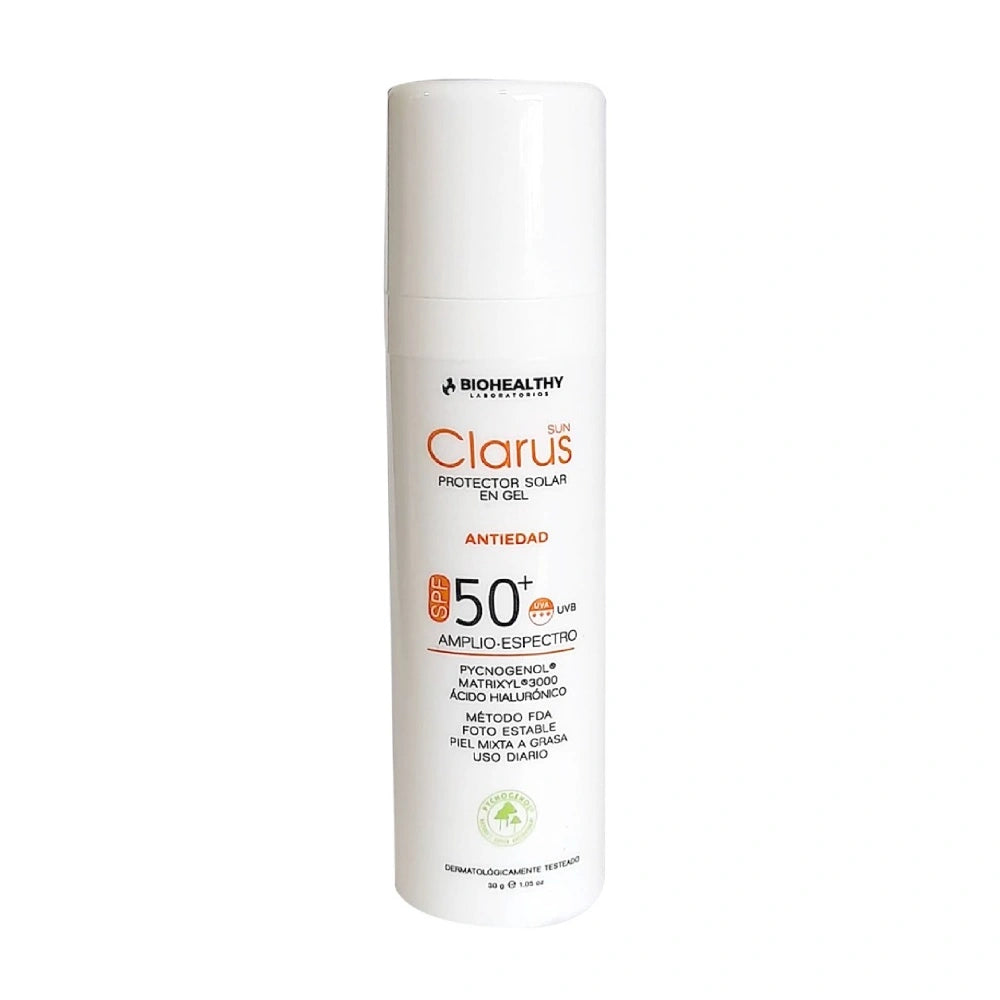 Clarus Gel Antiedad Spf50+ X 30Gr