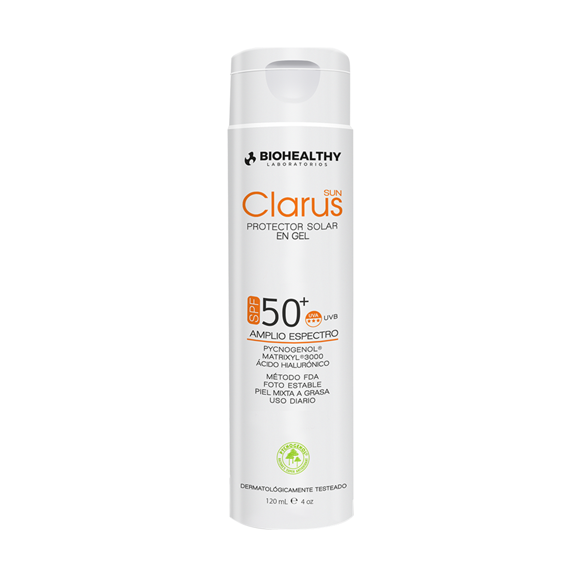 Clarus Gel Amplio Espectro Spf50+ X 120 Gr