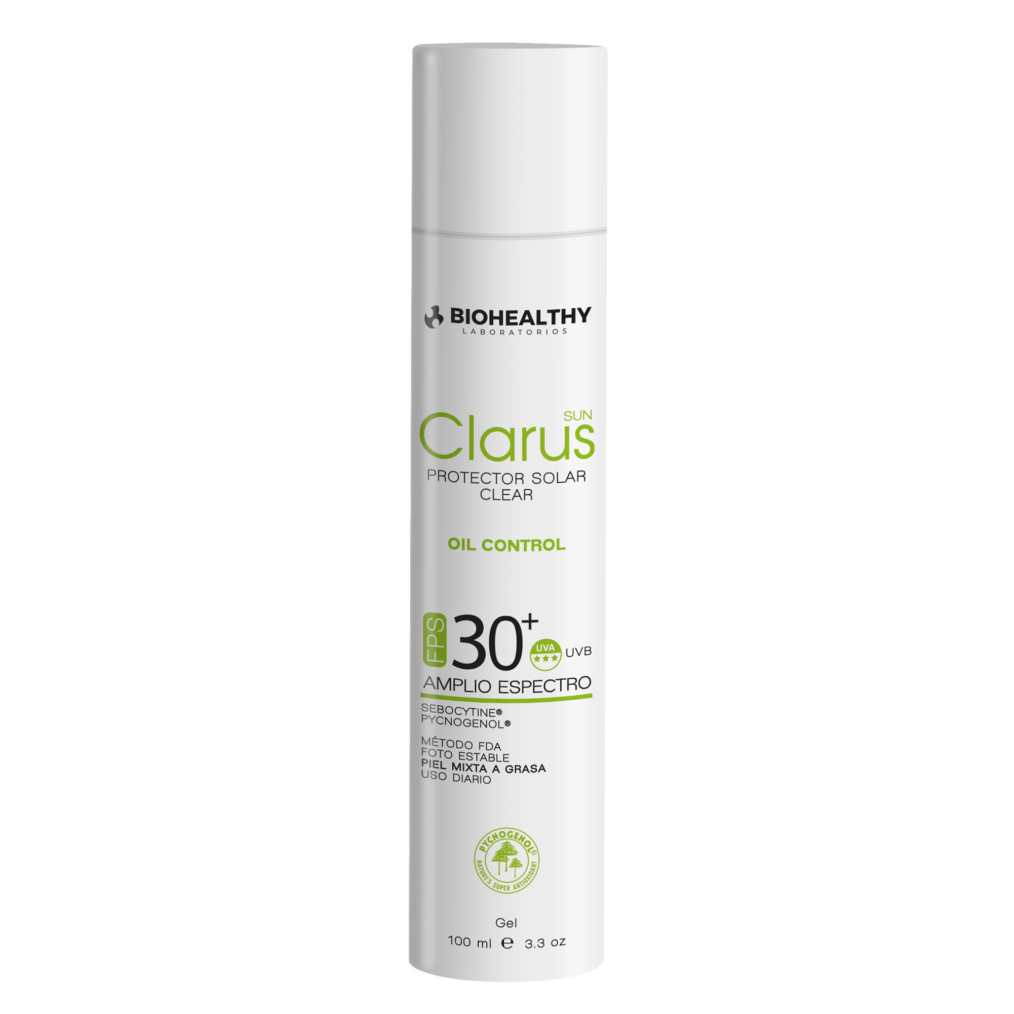 Clarus Oil Control Spf 30+ Clear *100 G