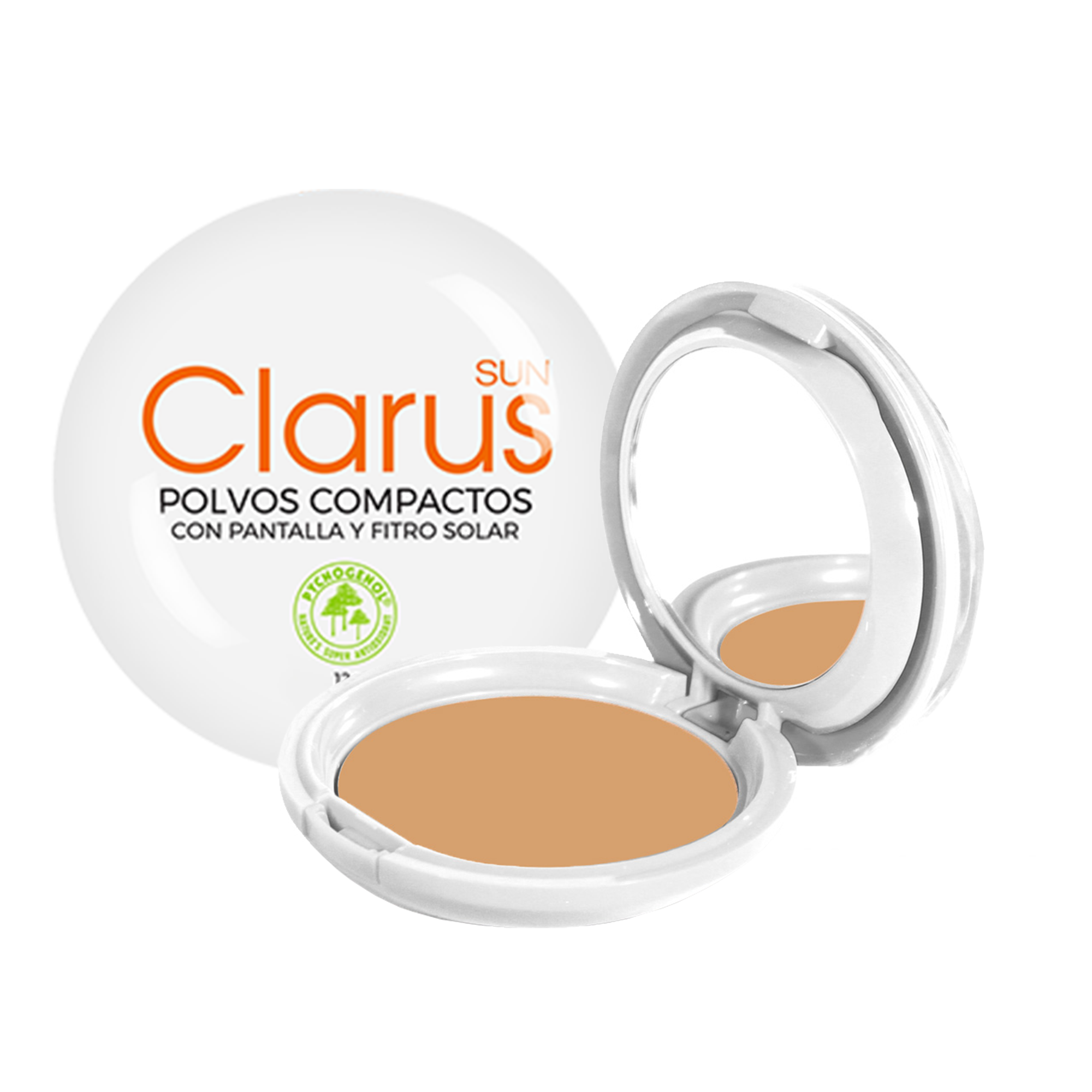 Clarus Polvo Compacto Blanco X 12 Gr