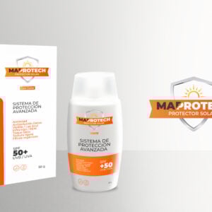 Protector Solar Maprotech Spf 50+ Con color X 50 Gr Mapskin