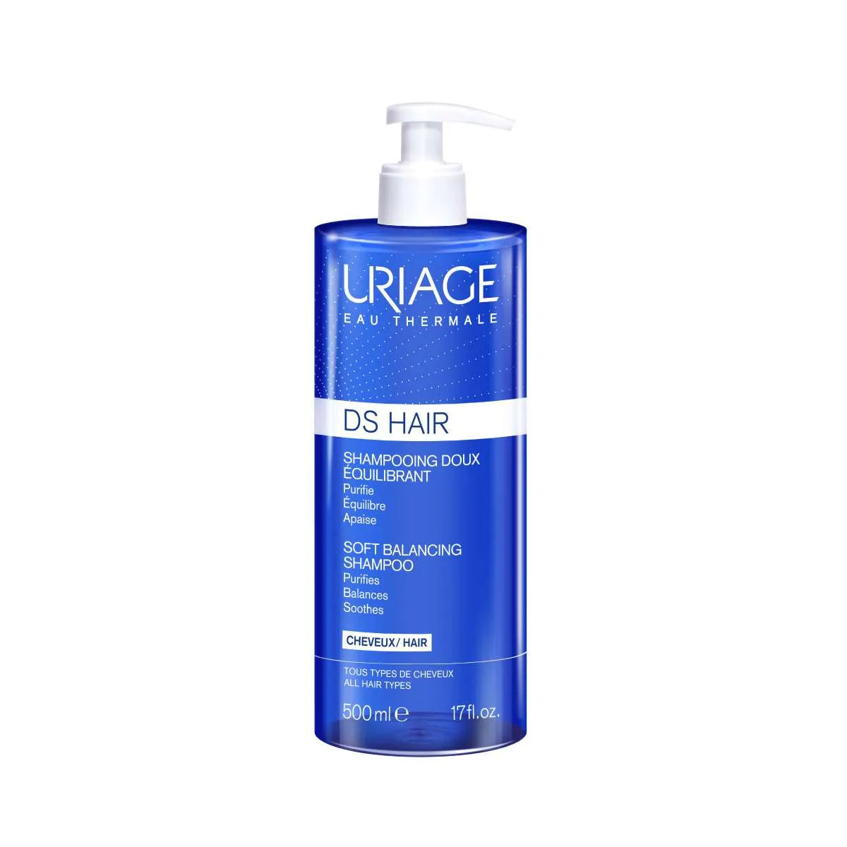 D.S Hair Shampooing Doux Equilibrant X 500 Ml Uriage