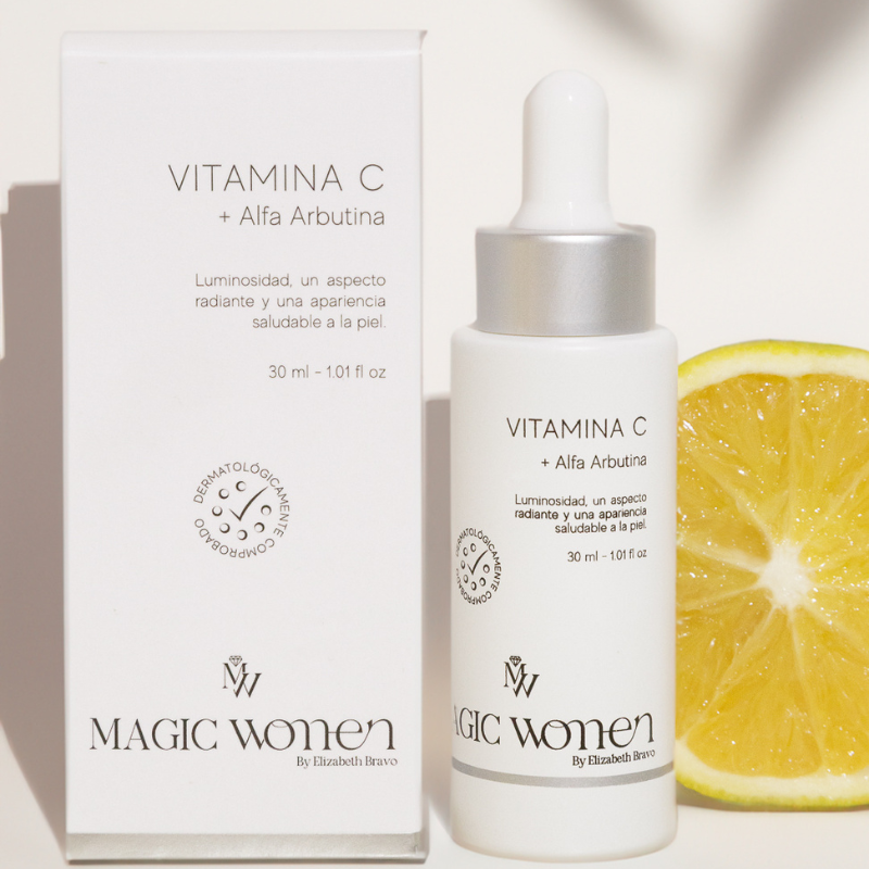 Suero Facial Vitamina C + ALfa Arbutina X 30 Ml Magic Women