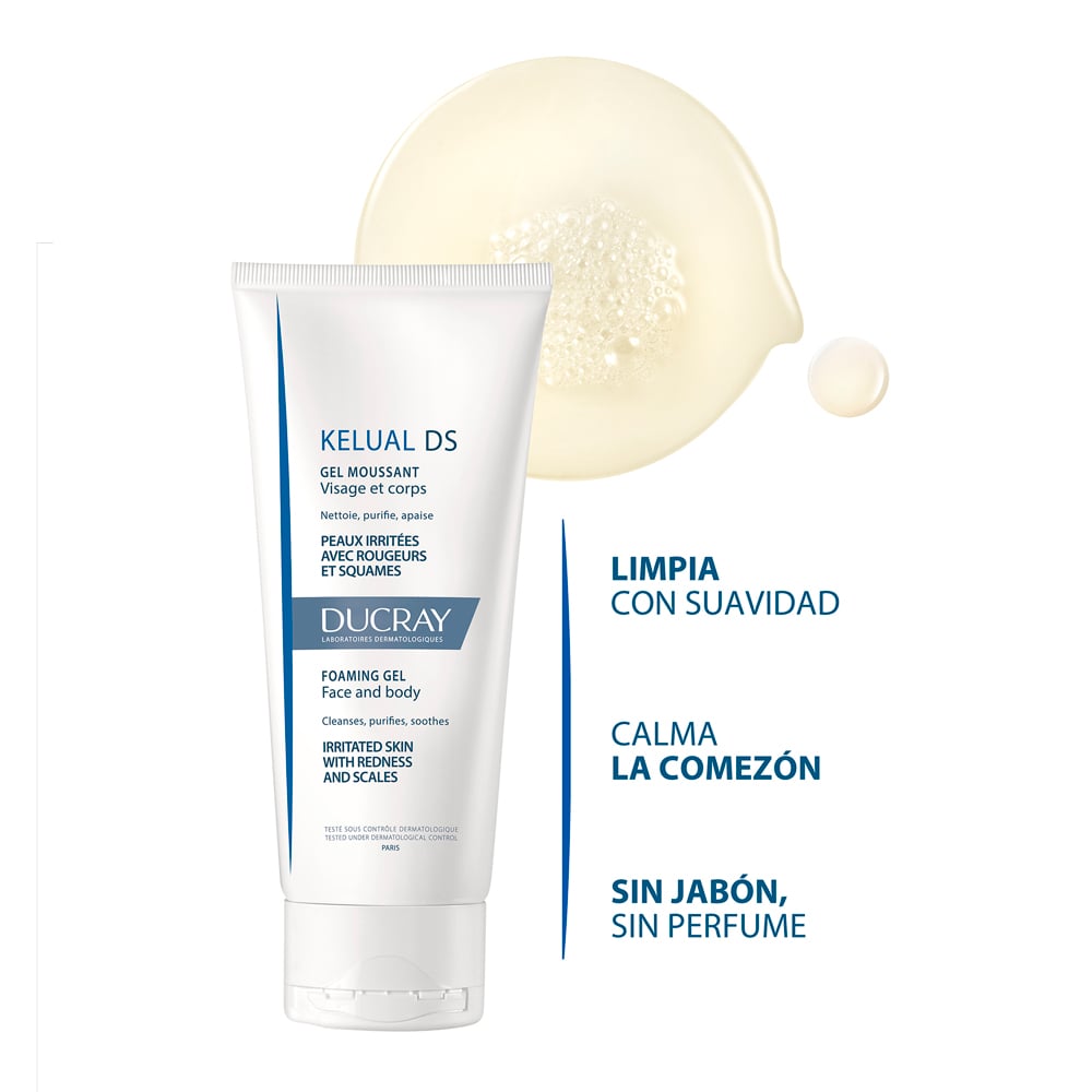 Kelual Ds Gel Limpiador X 200 Ml Ducray