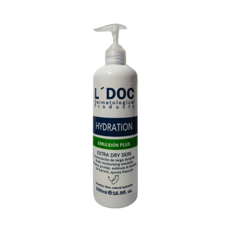 Emulsion Hidratante Plus (Verde) X 500 Gr Ldoc