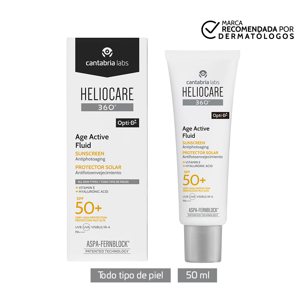 Heliocare 360 Age Active Fluid  Spf50+ X 50Ml Cantabria