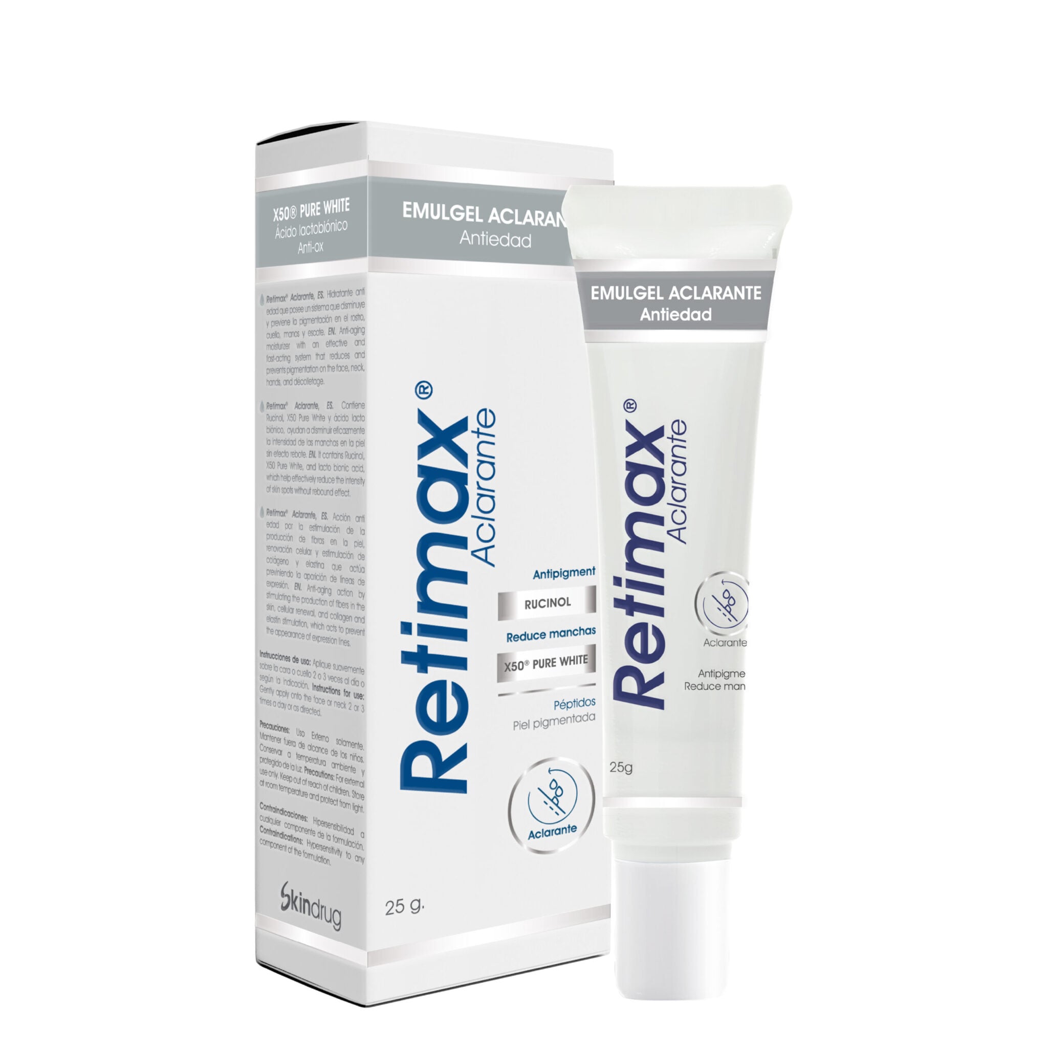 Retimax Aclarante X 25 Gr Skindrug