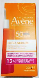 Avene Solar Ultra Serum Rellenador SPF50+ X 30 Ml