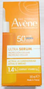 Avene Solar Ultra Serum Iluminador SPF50+ X 30 Ml
