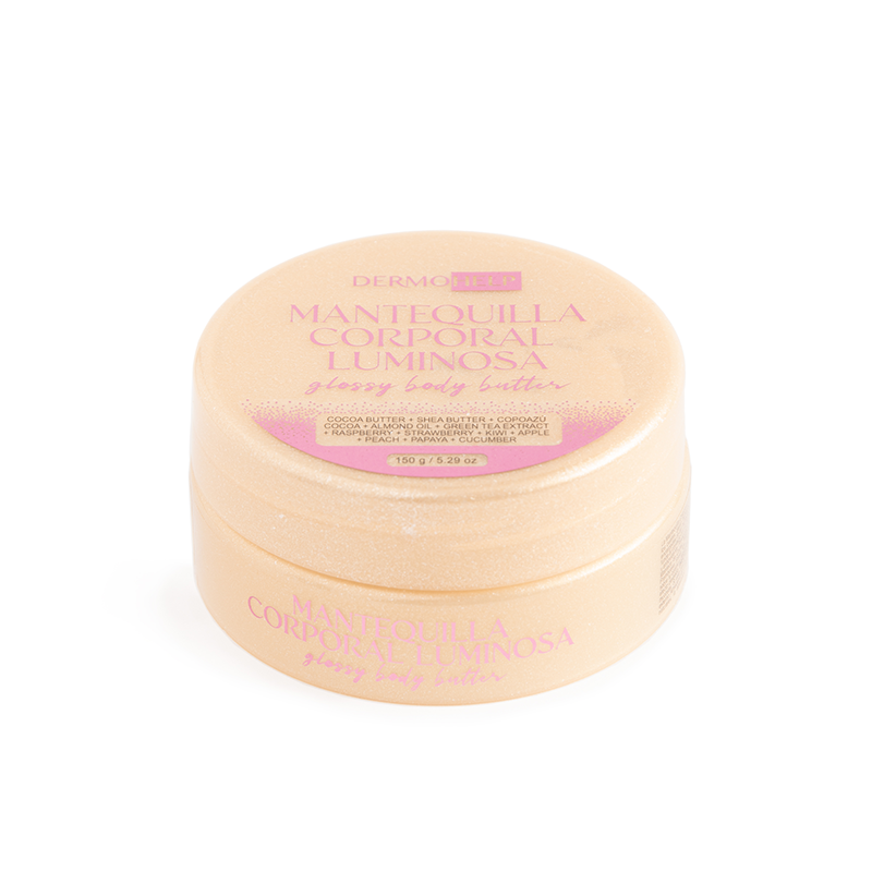 Mantequilla Corporal Hidratante Con Brillo X 150 Ml Dermohelp