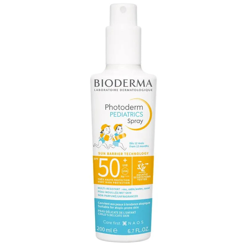 Photoderm Pedriatrics Spray Spf50+ X 200 Ml Bioderma