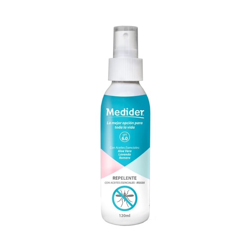 Medider Repellent Con Aceites Esenciales X 120 Ml