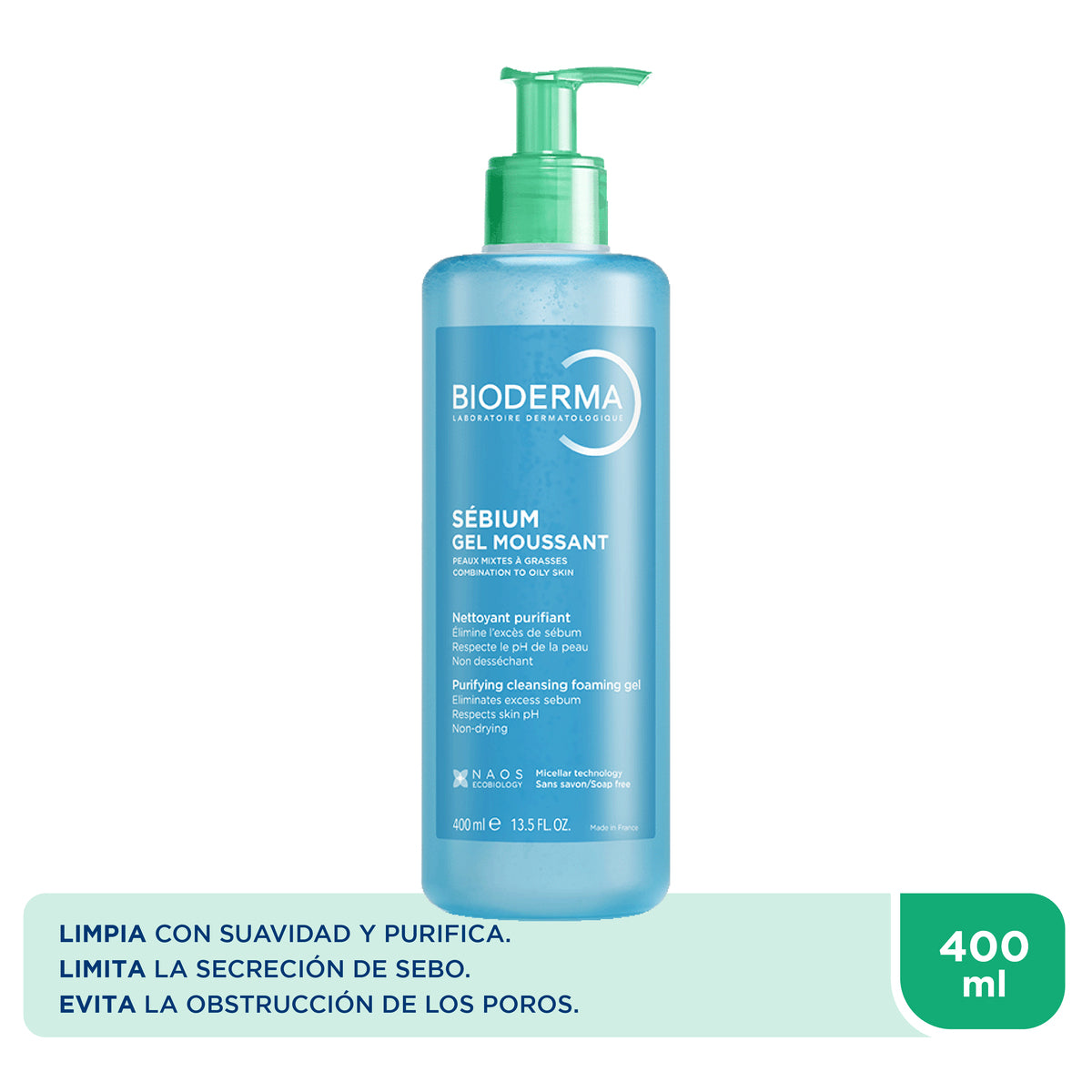 Sebium Gel X 400 Ml Bioderma