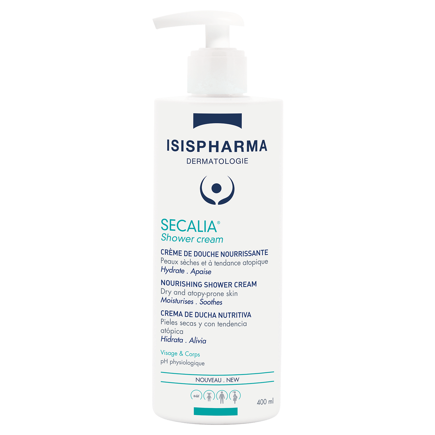 Secalia Shower Cream X 400 Ml Isispharma