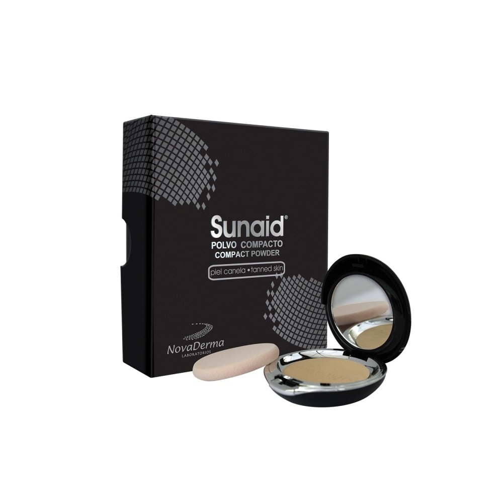 Sunaid Compacto Piel Canela X 12 Gr Novaderma